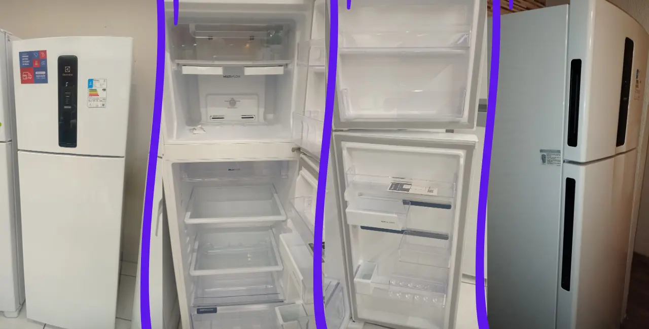 Cozinha pequena? Essa geladeira de 60 cm de largura tem muito espaço interno!