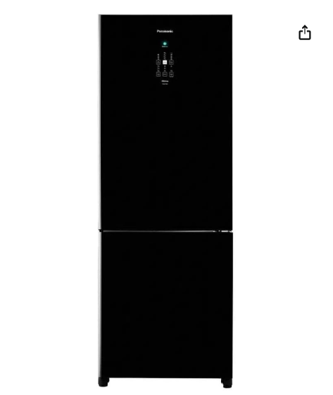 Geladeira Panasonic Frost Free 480L A+++ Black Glass - NR-BB71GVFB