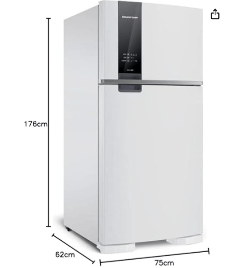 Geladeira Brastemp 375 litros BRM45JB
